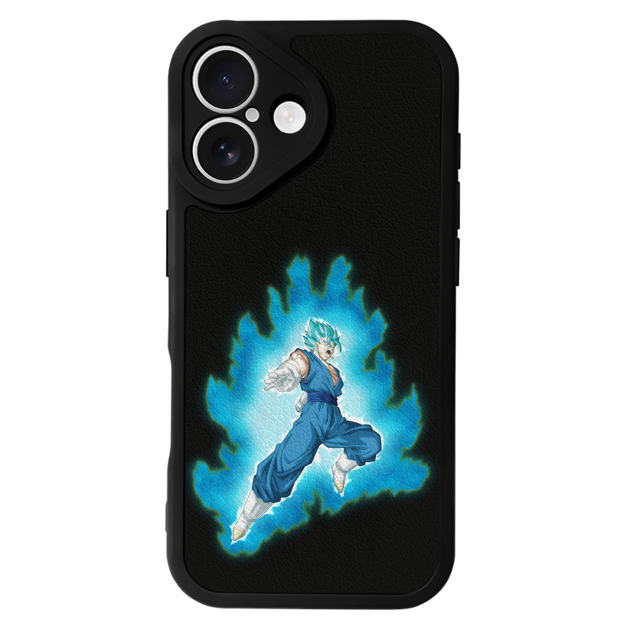 （画像用） ドラゴンボール ベジット DRAGON BALL Vegetto 【iPhone 16シリーズ対応】シリコンスマホケース（レザー調） 材質：シリコン
